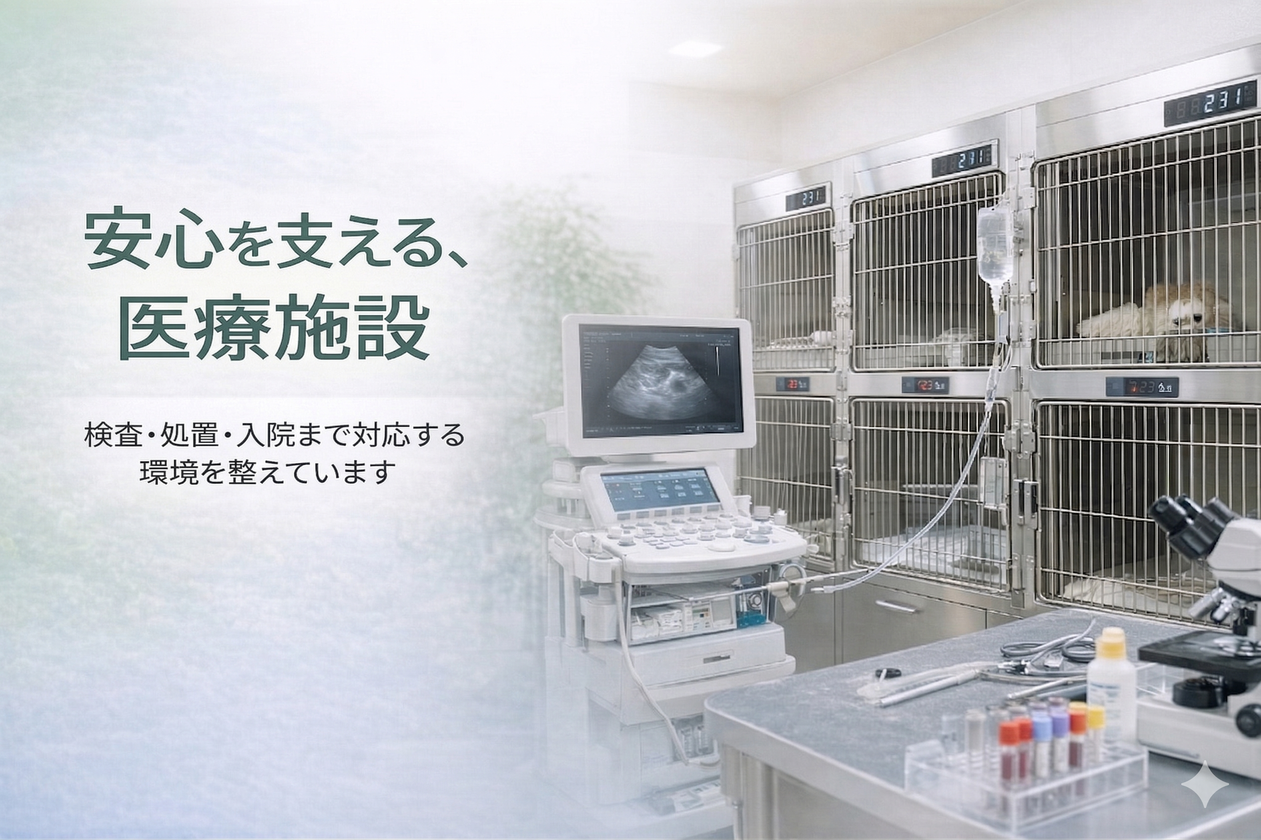 壱岐動物病院 施設 案内